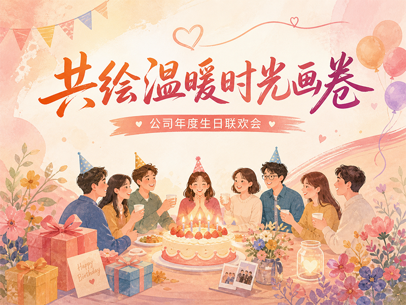 年度生日联欢会，共绘温暖时光画卷
